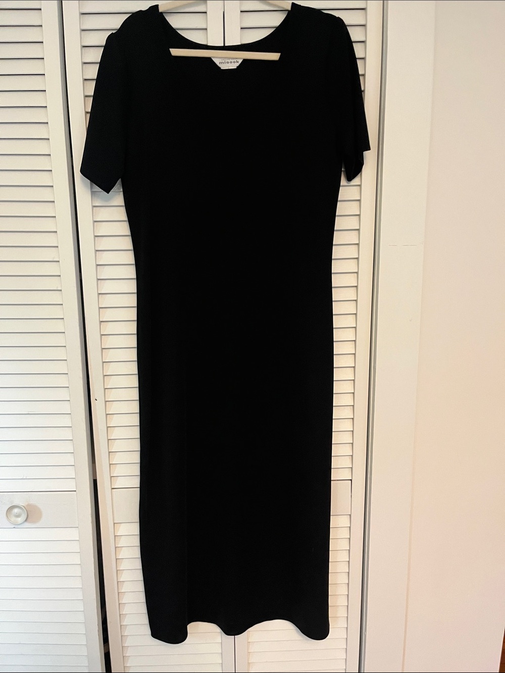 Exclusively Misook Black Maxi Dress